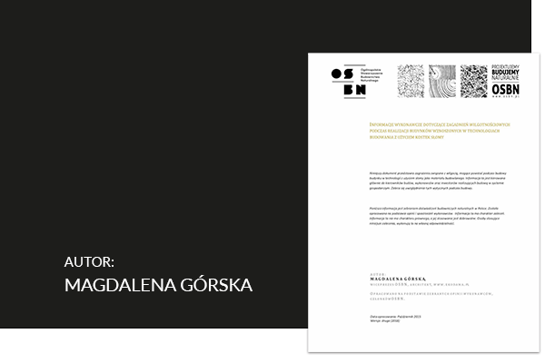 OSBN – Informacje wykonawcze wilgotnościowe…