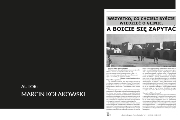 Wszystko co chcieli byście wiedzieć o glinie…